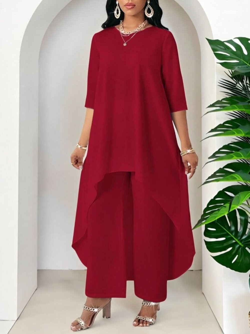 NWOT *Never worn due to 35 lb. weight loss* Women's Plus size 16(2XL) Burgundy